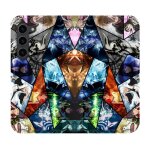 Housse cuir portefeuille pour samsung galaxy s23 plus manga bleach pele mele