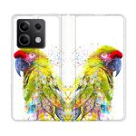 Housse cuir portefeuille pour xiaomi redmi note 13 pro 5g animal perroquet jaune Housse cuir portefeuille pour xiaomi redmi note 13 pro 5g animal perroquet jaune