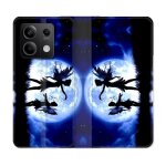 Housse cuir portefeuille pour xiaomi redmi note 13 pro 5g fantastique fee lune Housse cuir portefeuille pour xiaomi redmi note 13 pro 5g fantastique fee lune