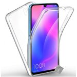 Housse etui coque gel 360 integrale huawei p30 pro + film ecran - transparent