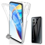 Housse etui coque gel 360 integrale pour xiaomi mi 10t / mi 10t pro 5g + film ecran - transparent