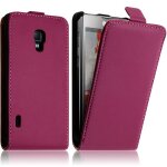 Housse etui coque pour lg optimus l7 2 couleur rose fushia