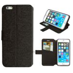 Housse etui coque pochette portefeuille pour apple iphone 6 (4. 7 pouces) + film ecran - noir Housse etui coque pochette portefeuille pour apple iphone 6 (4. 7 pouces) + film ecran - noir