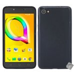 Housse etui coque pochette silicone gel fine pour alcatel a5 led + verre trempe - noir Housse etui coque pochette silicone gel fine pour alcatel a5 led + verre trempe - noir