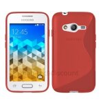 Housse etui coque pochette silicone gel fine pour samsung g318h galaxy trend 2 lite + film ecran - rouge ... Housse etui coque pochette silicone gel fine pour samsung g318h galaxy trend 2 lite + film ecran - rouge ...