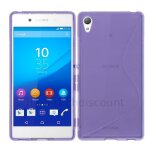 Housse etui coque pochette silicone gel fine pour sony xperia z3 + (z3 plus) + film ecran - mauve Housse etui coque pochette silicone gel fine pour sony xperia z3 + (z3 plus) + film ecran - mauve