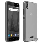 Housse etui coque pochette silicone gel fine pour wiko lenny 4 plus + film ecran - blanc transparent