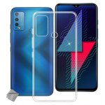 Housse etui coque pochette silicone gel fine pour wiko power u30 + film ecran - blanc transparent