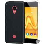 Housse etui coque pochette silicone gel fine pour wiko tommy + film ecran - noir