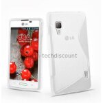 Housse etui coque pochette silicone gel pour lg optimus l5 ii 2 e460 + film ecran - blanc Housse etui coque pochette silicone gel pour lg optimus l5 ii 2 e460 + film ecran - blanc
