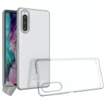 Housse etui coque silicone gel fine pour sony xperia 10 iv + verre trempe - transparent tpu Housse etui coque silicone gel fine pour sony xperia 10 iv + verre trempe - transparent tpu