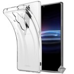 Housse etui coque silicone gel fine sony xperia pro - i + film ecran - transparent tpu