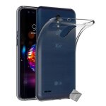Housse etui coque silicone gel lg k11 / k10 (2018) + film ecran transparent tpu