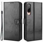 Housse pour htc desire 22 pro 5g - etui coque pochette portefeuille + film ecran - noir