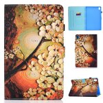 Housse pour huawei mediapad m6 8. 4, beau pu cuir aimant double portefeuille support porte - carte protecteur ...