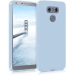 Housse compatible avec lg g6 coque - housse de t�l�phone protection souple en silicone - bleu clair mat ...