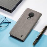 Housse pour nokia c21 etui en cuir trfle a quatre feuilles entreprise exquise flip couverture courroie ...