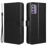 Housse pour nokia g22 / g42 5g - etui coque pochette portefeuille + film ecran - noir