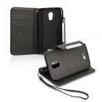 Housse portfolio articulee avec porte carte pour wiko darkmoon