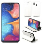 Housse samsung galaxy a20e blanche - etui blanc coque galaxy a20e protection antichoc � rabat smartphone ...