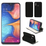 Housse samsung galaxy a20e noire - etui coque galaxy a20e protection antichoc a rabat smartphone 2019 ...