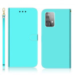 Housse samsung galaxy a52 4g / a52 5g / a52s 5g simili cuir couverture miroir