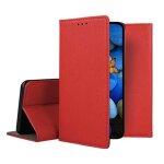 Housse pour samsung galaxy s25 5g - etui coque pochette portefeuille + film ecran - rouge magnet Housse pour samsung galaxy s25 5g - etui coque pochette portefeuille + film ecran - rouge magnet