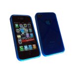 Housse semi rigide onde pour iphone 4