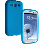Housse silicone bleu clair samsung galaxy s3 i9300
