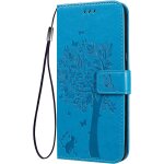 Housse pour telephone motorola moto g52 etui, pu / tpu retourner cuir coque magnetique portefeuille, ...