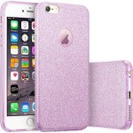 Hq - cloud� housse �tui coque gel en silicone paillette bling bling pour apple iphone 7 plus (5, 5 pouces) ...