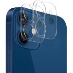 Hqselection ® lot de 2 protection objectif camra arrire en verre tremp pour iphone 12 mini, film ...
