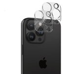 Hqselection� lot de 2 protection objectif cam�ra arri�re en verre tremp� pour iphone 16 pro max (6, ...