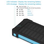 Htbeâ® banque d'alimentation solaire etanche boussole créative extérieure 20000mah banque de puissance ... Htbeâ® banque d'alimentation solaire etanche boussole créative extérieure 20000mah banque de puissance ...