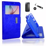 Htc desire 820 super pack premuim etui fenêtres housse coque folio bleu pu + mini stylet screen touch ... Htc desire 820 super pack premuim etui fenêtres housse coque folio bleu pu + mini stylet screen touch ...