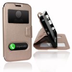 Htc one a9 etui housse coque or gold by ph26