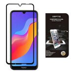 Huawei honor 8a 4g : protection d'�cran en verre tremp� full cover noir - tempered glass screen protector ...
