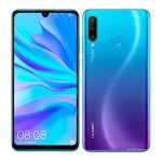 Huawei p30 lite 128 go (ram 4 go) double sim bleu paon