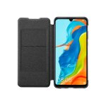 Huawei wallet - etui � rabat pour t�l�phone portable - noir - pour huawei p30 lite