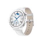 Huawei watch gt 3 pro - 43 mm - cramique blanche - montre intelligente avec bracelet - cuir - blanc ...