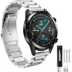 For huawei watch gt 4 46mm strap 22mm stainless steel watch band for huawei watch gt3 / gt3 pro 46mm ...