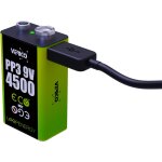 Hui - loopenergy 9v block 2er pack, pp3, 4500 mwh, wiederaufladbare usb - c batterie, li - ion, 1 ladekabel ...