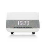 Humidificateur intelligent 3 en 1 : brume froide, haut - parleur bluetooth et rveil led 7 couleurs