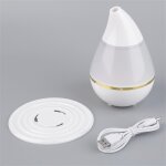 Humidificateur ultrasonique  7 couleurs en forme de goutte, diffuseur d'huile essentielle et d'arme ...