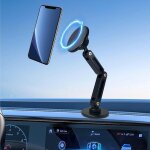 Iawan - support telephone voiture pour magsafe, pliable, 360rotation, trois axes flexibles, aimant magntique ...