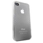 Ifrogz housse iphone 4 softgloss phase - clear / silver