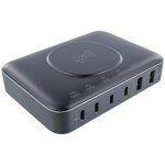 Inline 31517k chargeur d'appareils mobiles universel noir secteur recharge sans fil charge rapide int�rieure ...