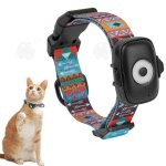 Inn collier gps 4g avec lumires led colores gps bds traqueur d'animaux traceur gps pour animaux localisateur ...