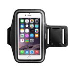 Insten� brassard de sport housse �tui noir armband sportband tour de bras avec poche � cl� pour t�l�phone ...