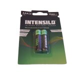 Intensilo 2x piles rechargeables ni - mh 1000mah (1. 2v) pour aeg eole 1425, 1800b, 1825 comme aaa, micro, ...